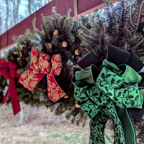 Various Christmas Wreaths